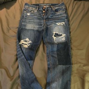 american eagle tom girl jeans